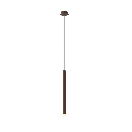 Pendule, Lustre suspendate - Pendul LED tubular design modern minimalist CALA corten