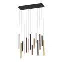 Lustra cu 14 pendule LED design modern minimalist CALA multicolor