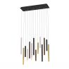Lustra cu 14 pendule LED design modern minimalist CALA multicolor