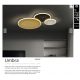Lustre aplicate - Lustra LED aplicata moderna design circular Umbra