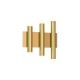Aplica de perete LED tubular design minimalist CALA auriu