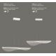 Pendule, Lustre suspendate - Lustra suspendata LED design deosebit Bianca