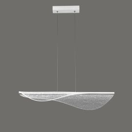 Pendule, Lustre suspendate - Lustra suspendata LED dimabil design deosebit Bianca