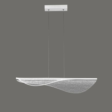 Pendule, Lustre suspendate - Lustra suspendata LED dimabil design deosebit Bianca