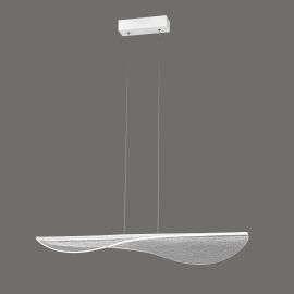 Lustra suspendata LED design deosebit Bianca