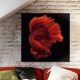 Tablouri - Tablou de perete decorativ Rojo Siam, 100x100cm