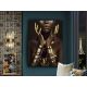 Tablouri - Tablou de perete decorativ Sombra y oro, 80x120cm