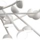 Candelabre, Lustre - Lustra LED dimabil design modern ADN alb Large
