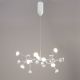 Candelabre, Lustre - Lustra LED dimabil design modern ADN alb Medium