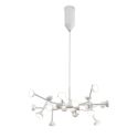 Lustra LED dimabil design modern ADN alb Medium