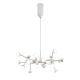 Lustra LED dimabil design modern ADN alb Medium