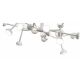 Lustre aplicate - Plafoniera, Lustra aplicata LED dimabil design modern ADN alb
