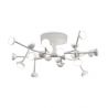 Plafoniera, Lustra aplicata LED dimabil design modern ADN alb