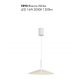 Pendule, Lustre suspendate - Lustra/Pendul LED reglabil CALICE alb 16W