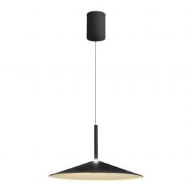 Pendule, Lustre suspendate - Lustra/Pendul LED reglabil CALICE negru 16W