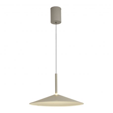 Pendule, Lustre suspendate - Lustra/Pendul LED reglabil CALICE gri 16W