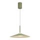 Pendule, Lustre suspendate - Lustra/Pendul LED reglabil CALICE verde 16W