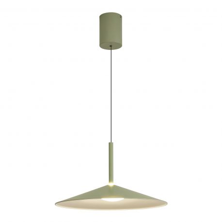 Pendule, Lustre suspendate - Lustra/Pendul LED reglabil CALICE verde 16W