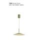 Pendule, Lustre suspendate - Lustra/Pendul LED reglabil CALICE verde 16W