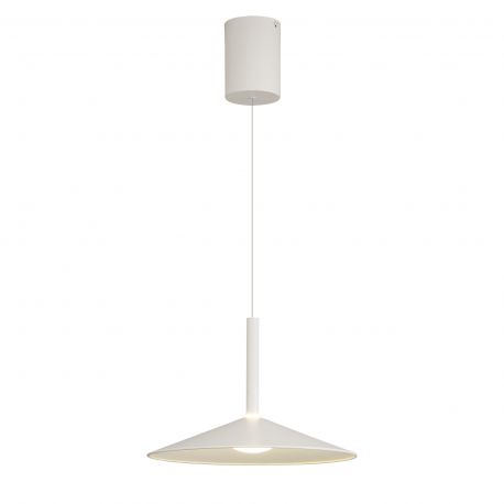 Pendule, Lustre suspendate - Lustra/Pendul LED reglabil CALICE alb 9W