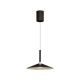 Lustra/Pendul LED reglabil CALICE negru 9W