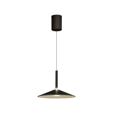 Pendule, Lustre suspendate - Lustra/Pendul LED reglabil CALICE negru 9W