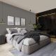 Pendule, Lustre suspendate - Lustra/Pendul LED reglabil CALICE negru 9W