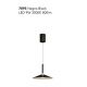 Pendule, Lustre suspendate - Lustra/Pendul LED reglabil CALICE negru 9W