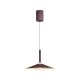 Pendule, Lustre suspendate - Lustra/Pendul LED reglabil CALICE cafeniu 9W