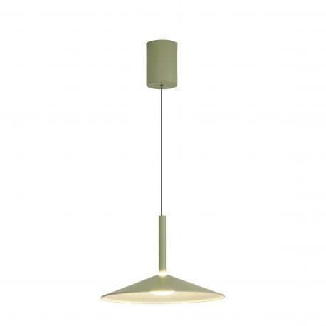 Pendule, Lustre suspendate - Lustra/Pendul LED reglabil CALICE verde 9W