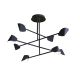 Candelabre, Lustre - Lustra LED design modern CAPUCCINA 61.5W negru
