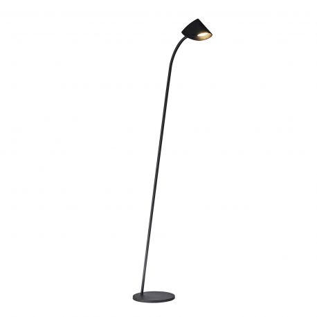Lampadare - Lampadar LED design modern CAPUCCINA negru