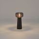 Veioza design modern decorativ Faro negru/crom