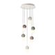Pendule, Lustre suspendate - Lustra suspendata design modern decorativ GALAXIA 6L