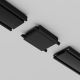 Accesorii iluminat - Accesoriu, Conector liniar negru pentru sinele magnetice Radity