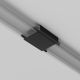 Accesorii iluminat - Accesoriu, Conector liniar negru pentru sinele magnetice Radity