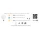 Pendule, Lustre suspendate - Pendul design modern decorativ GALAXIA rosu