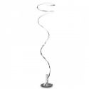Lampadar LED dimabil design modern decorativ HELIX crom