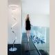 Lampadare - Lampadar LED dimabil design modern decorativ HELIX crom