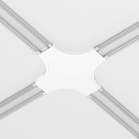 Accesoriu, X-CONNECTOR alb pentru sinele magnetice Radity