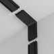 Accesorii iluminat - Accesoriu, CORNER CONNECTOR negru pentru sinele magnetice Radity