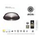 Plafoniere - Plafoniera LED Smart dimabila cu telecomanda HIMALAYA 80W lemn