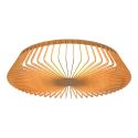 Plafoniera LED Smart dimabila cu telecomanda HIMALAYA 80W lemn