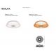 Plafoniere - Plafoniera LED Smart dimabila cu telecomanda HIMALAYA 56W alba
