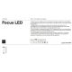 Spoturi, Proiectoare pe sina - Pendul LED, accesoriu pentru sina magnetica Exility, Focus Smart 12W