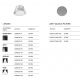 Spoturi, Proiectoare pe sina - Pendul LED, accesoriu pentru sina magnetica Exility, Focus Smart 12W