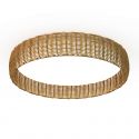 Plafoniera LED ratan design natural KILIMANJARO 54,5cm