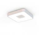 Plafoniera LED Smart dimabila cu telecomanda COIN 44x44cm alba