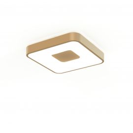 Plafoniere - Plafoniera LED Smart dimabila cu telecomanda COIN 34x34cm aurie