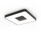 Plafoniere - Plafoniera LED Smart dimabila cu telecomanda COIN 54x54cm neagra